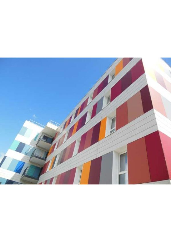 Panneaux Fundermax Max exterior neon