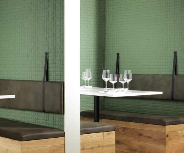 Revêtement mural 3D VINACOUSTIC CUIR- Texdecor