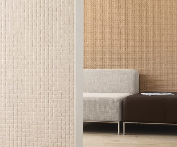Revêtement mural 3D VINACOUSTIC CUIR- Texdecor – Image 2