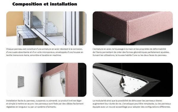 Panneaux acoustiques Stereo - Texaa – Image 4
